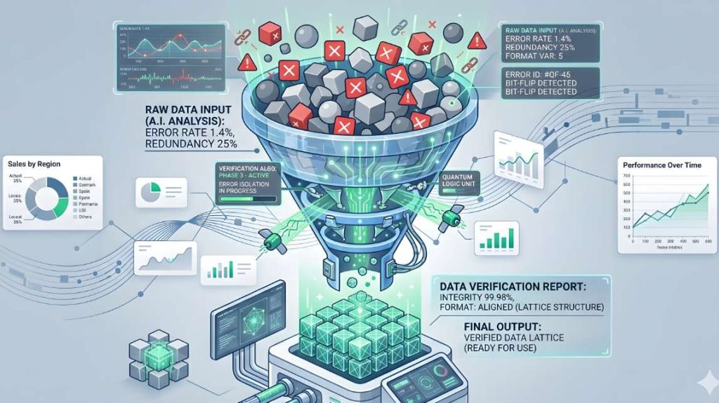 Visual representation of filtering sales data for ai inventory forecasting ecommerce systems.