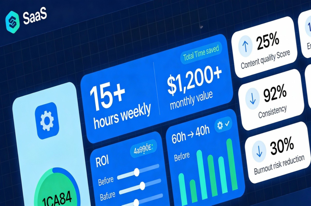 Week 4 comprehensive results: 15+ hours saved weekly with measurable ROI
