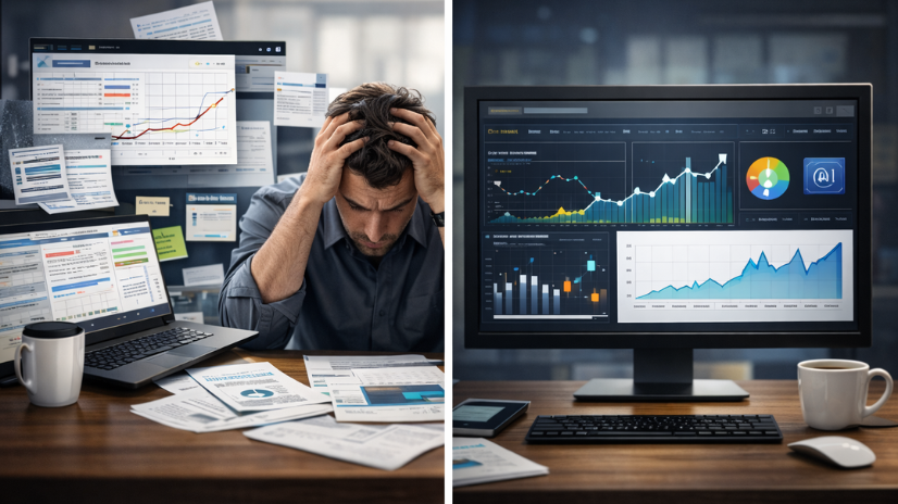 Traditional vs AI niche research comparison in affiliate marketing