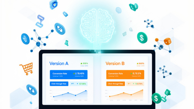 AI A/B testing affiliate CRO
