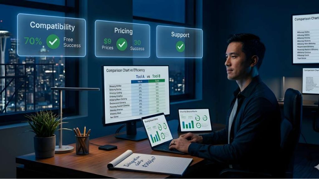 A systematic ecommerce automation tools comparison focused on compatibility, pricing structure, and support.