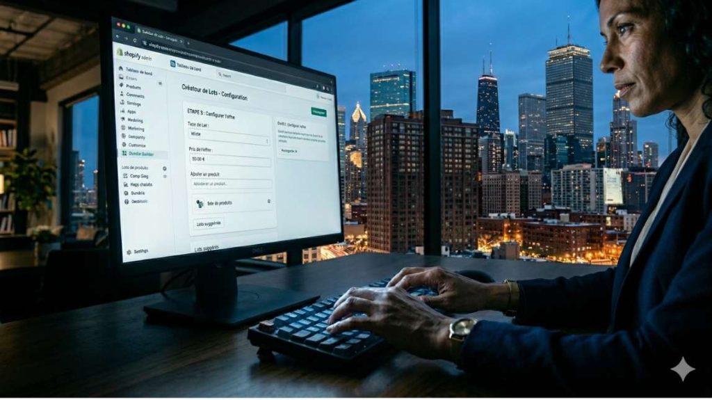 Technical interface of an ecommerce store configuring ecommerce conversion optimization ai tools in the backend.
