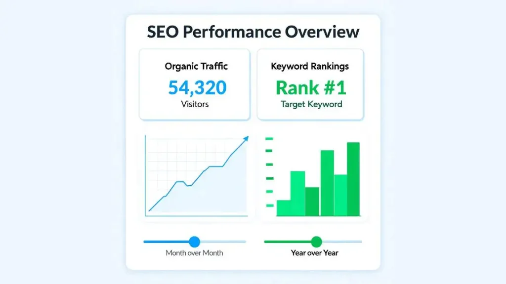 surfer seo vs frase seo performance comparison dashboard showing keyword coverage and nlp scoring